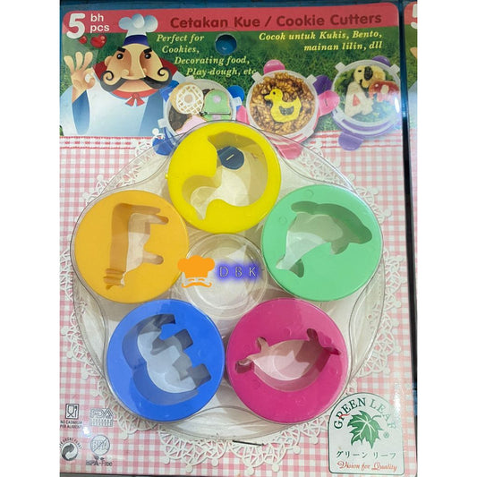 cetakan kue Cookie cutter ANIMAL hewan SET pemotong biskuit adonan