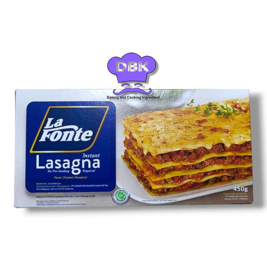 La Fonte Lasagna Instant 450gr 230gr lafonte kulit lasagnya