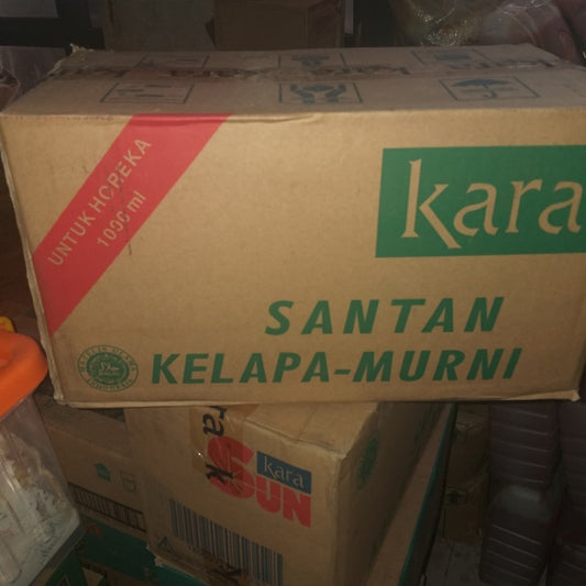 santan kara 12x1lt per dus