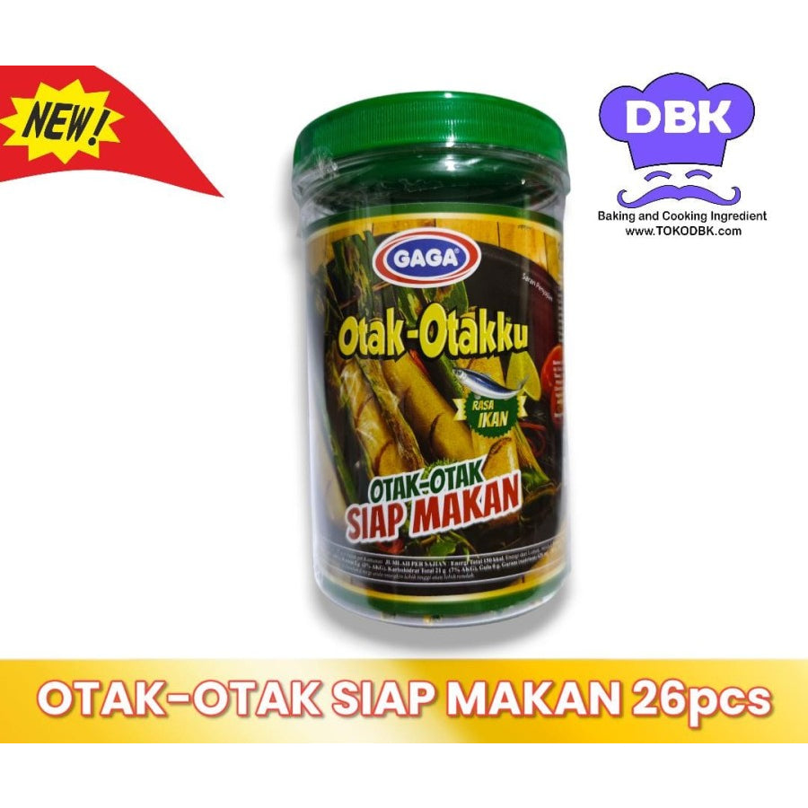 Gaga Otak Otak 26pcs 468gr siap makan sosis ikan p