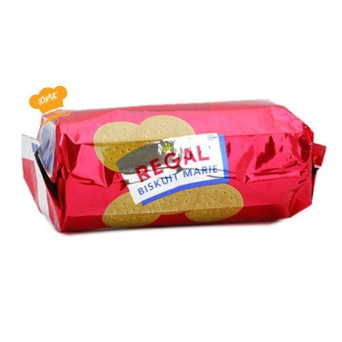 Biskuit Regal silver 120gr cheese cake puding topping kue mry