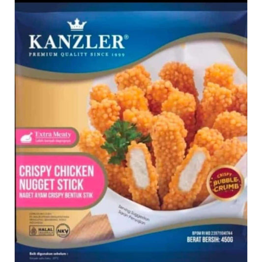 kanzler nugget crispy stick 450g