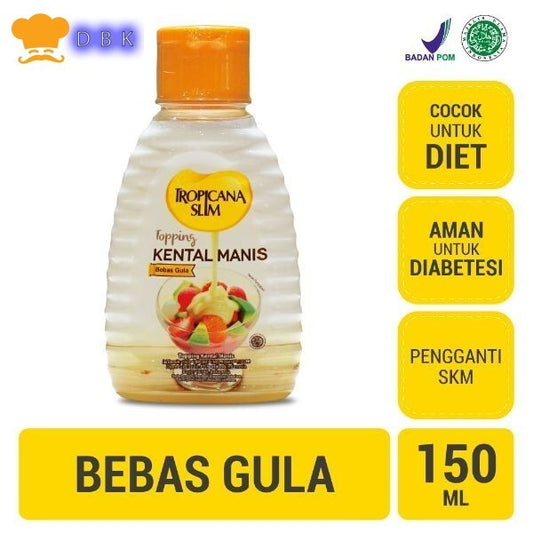 Tropicana Slim Topping Kental Manis - Sugar FREE susu kental manis skm