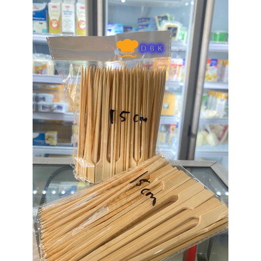 Tusuk Sate Dayung 15cm Tusuk Bendera Teppo Gushi Yakitori Skewer