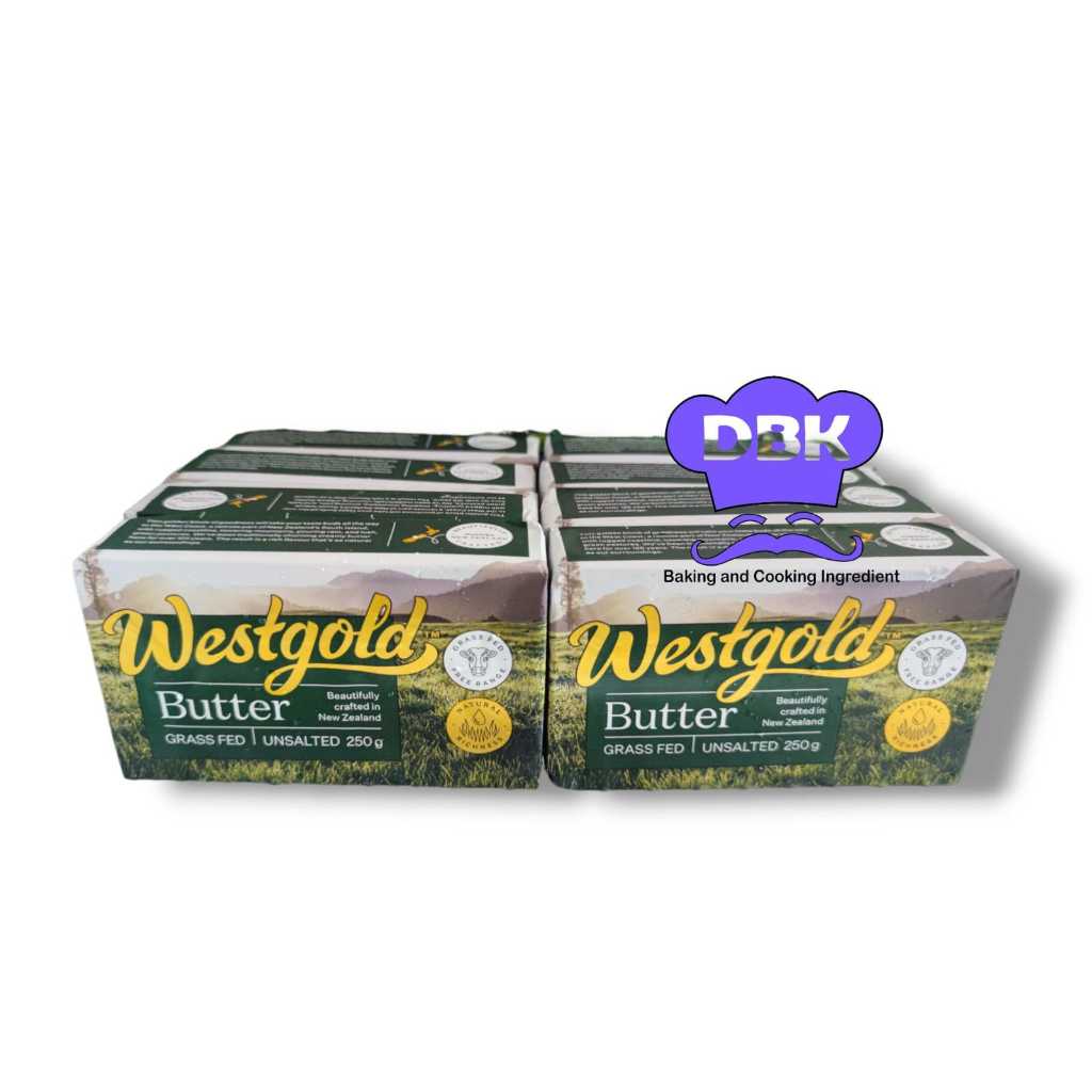 Westgold Unsalted 250gr Butter Unsalted Wes gold bukan anchor