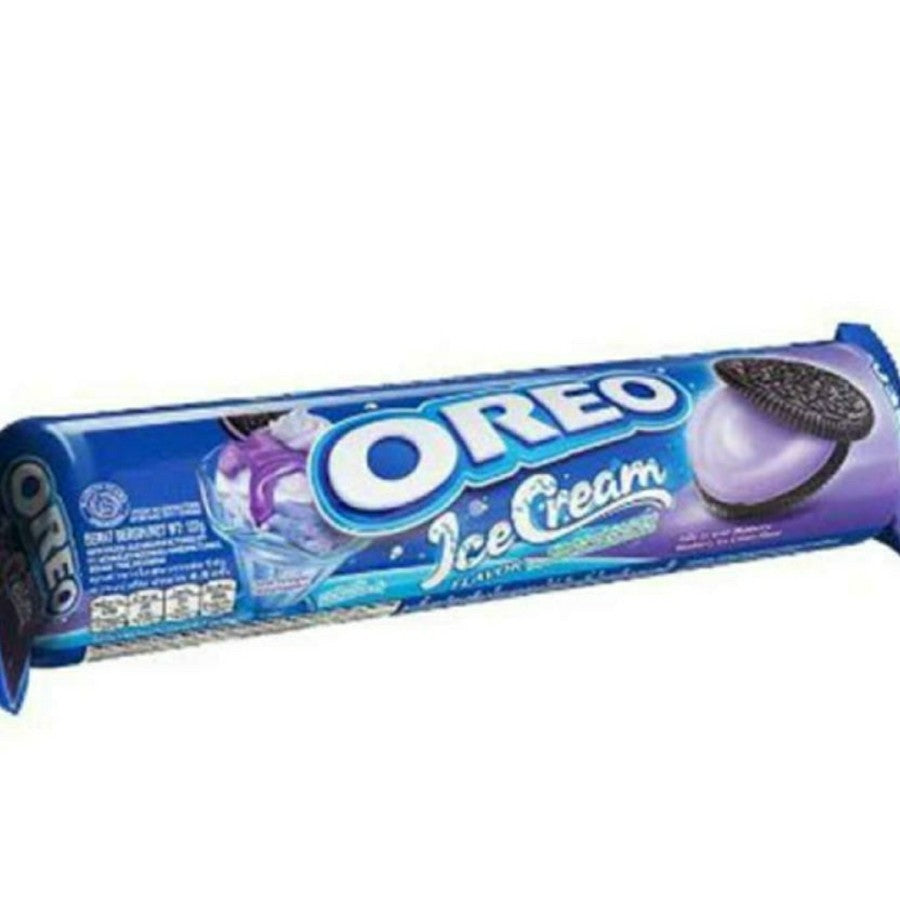 Oreo Blueberry 133gr sandwich ice cream blueberri