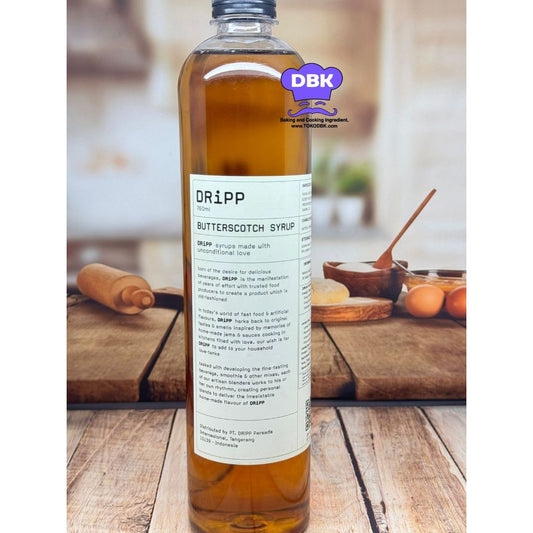DRiPP Butterscoth Syrup 600ml ( Sirup minuman butter scotch )