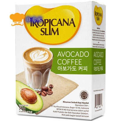 Tropicana Slim Avocado Coffee (4 Sch) - Tanpa Gula Pasir