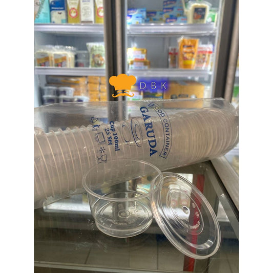 Thinwall cup 100ml best fresh Tempat Saus Sambal puding agar