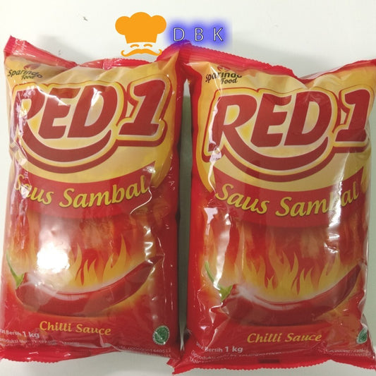 Saos sambal hot 1 hot one 1kg chili sauce