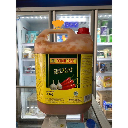 sambal pohon cabe 5kg saus beli bis rasa lama saos mie fried chicken