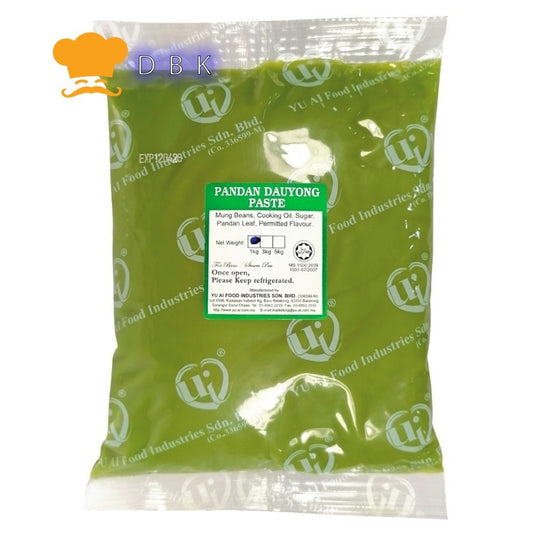 Yuai Yu Ai Kacang ijo Pandan Mung Bean Paste filling mooncake 250g