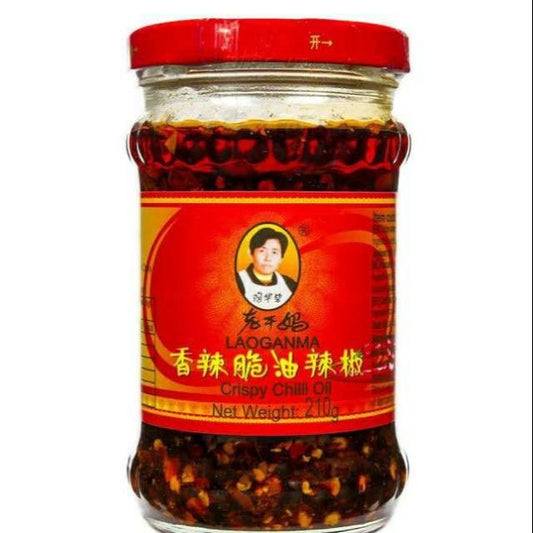 Lao Gan Ma Crispy Chili Oil 210gr sambal crispy