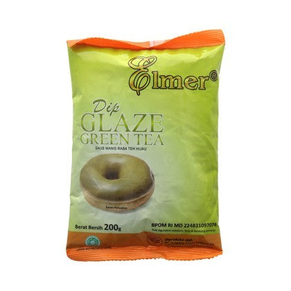 Elmer Dip Glaze greentea / Glaze Donat / Topping Donat 200 gr