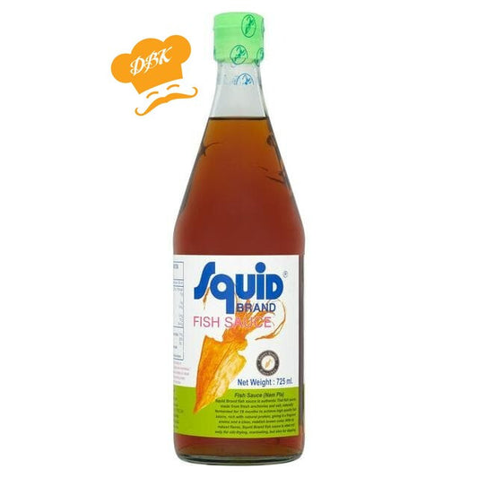 SQUID Brand Fish Sauce 725 ml kecap ikan cap cumi