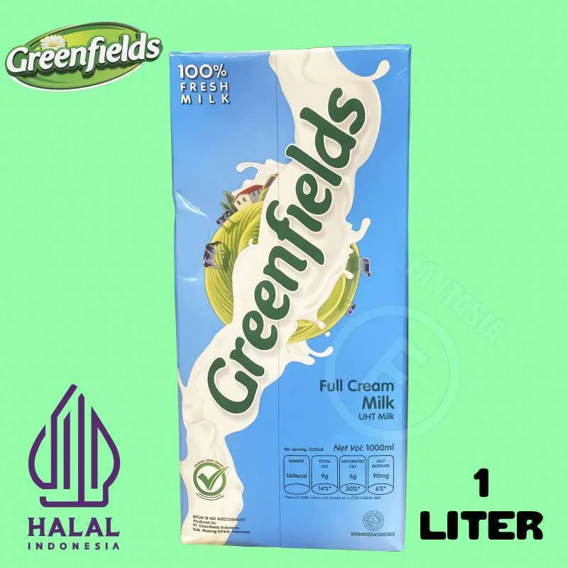 Greenfield susu UHT 1L Full Cream pure milk