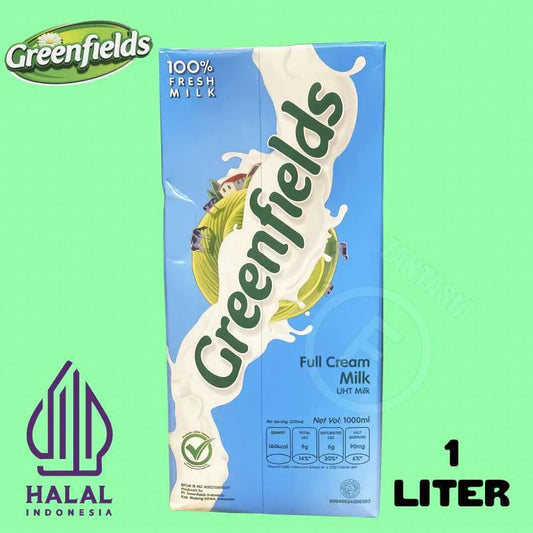 Greenfield susu UHT 1L Full Cream pure milk