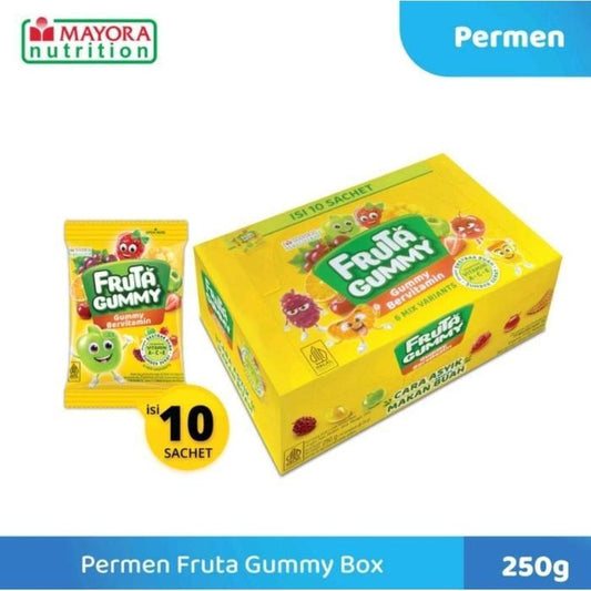 FRUTA GUMMY 1 BOX ISI 10 SACHET
