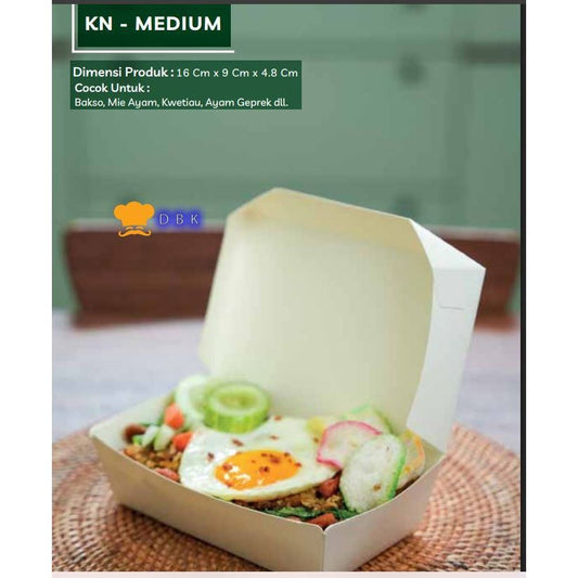 Kinpack Lunch Box Paper per 10 pcs - Medium