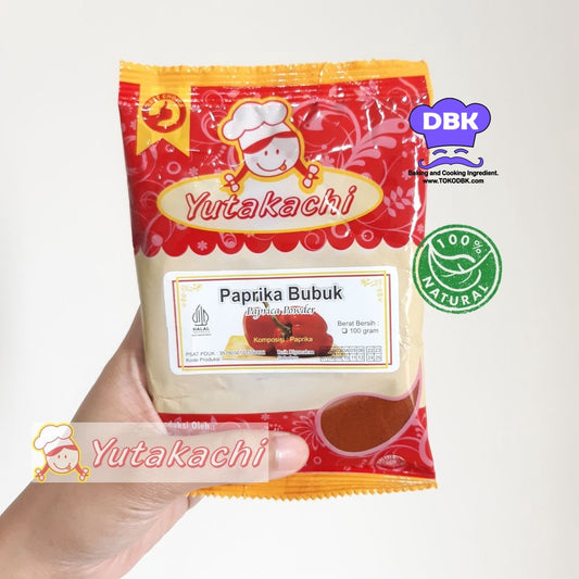 Yutakachi paprika bubuk 100gr paprika asli natural bell pepper powder