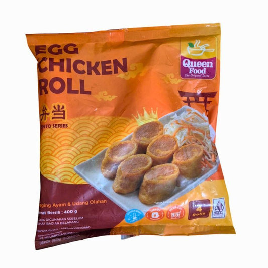 Queen Food Egg Chicken Roll isi 4rolls 400gr