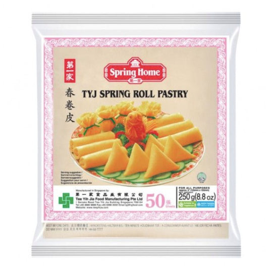 TYJ Spring Roll 5inc 13cm X 13cm 250gr | TYJ Kulit Lumpia Garing 13cm