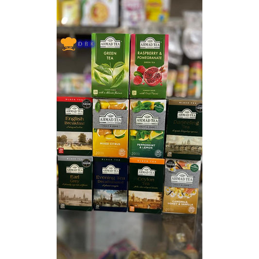 Ahmad Tea 20 tea bag teh infused all varian classic teh import arab