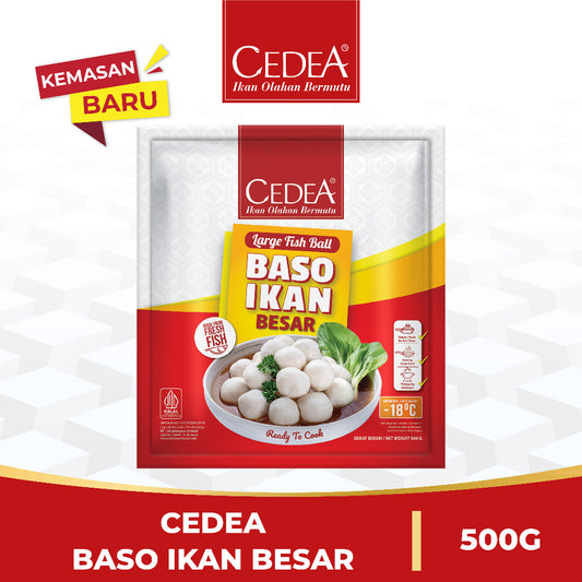 CEDEA Baso Ikan Besar | Fish Ball Halal 500 gram bakso