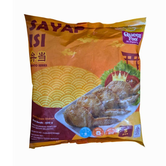 Queen Food Tori No Teba Bento isi 5 400g Sayap Ayam Isi Ala Jepang