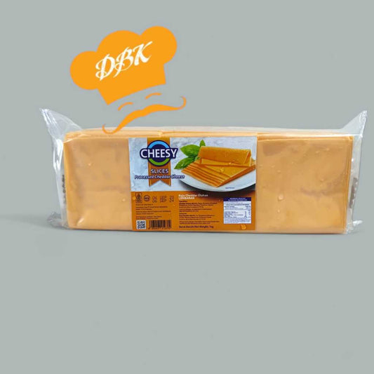 Cheesy Slice Orange 1kg Red Cheedar