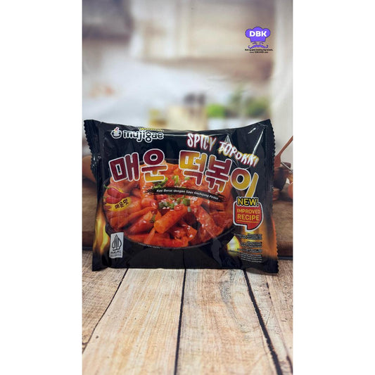 Mujigae Spicy Toppoki 195gr Resep baru Toppoki lebih lembut