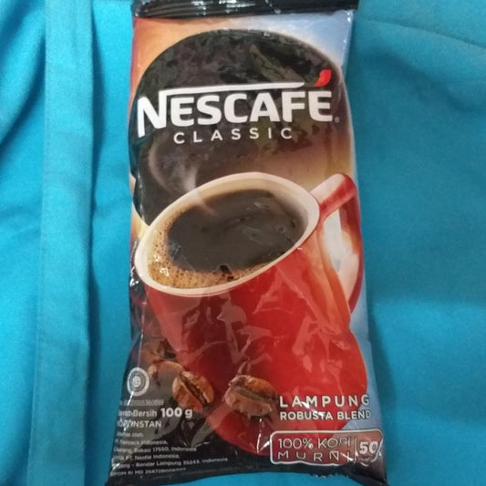 nescafe 90gr kopi instant bubuk tidak manis
