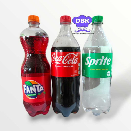 Minuman Fanta Soda Coca Cola Sprite 1lt