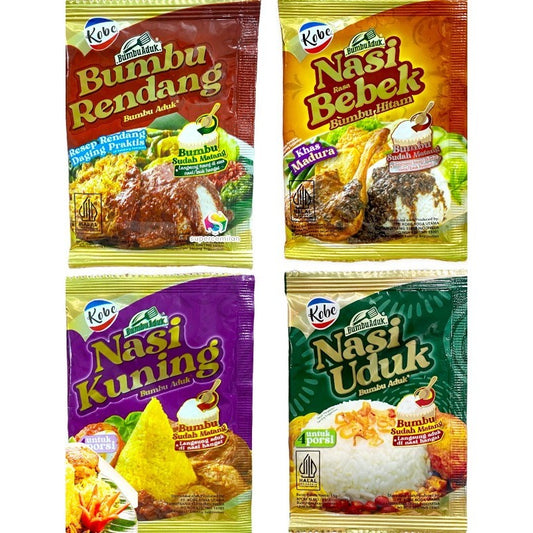 Kobe Bumbu Aduk Nasi Instant sachet rendang uduk bebek kalasan
