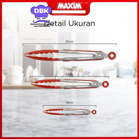 Capitan Makanan Tahan Panas Serving Tong 7inch 9inch 12inch - Penjepit