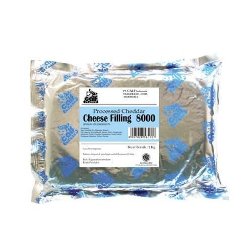 Calf Cheese Filling 8000 1kg / Filling Keju Cheddar 1kg Calf 8000