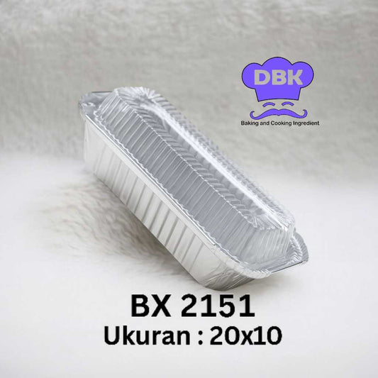 ALUMINIUM TRAY BX-2151 - WADAH ALUMINIUM FOIL TRAY - BX-2151