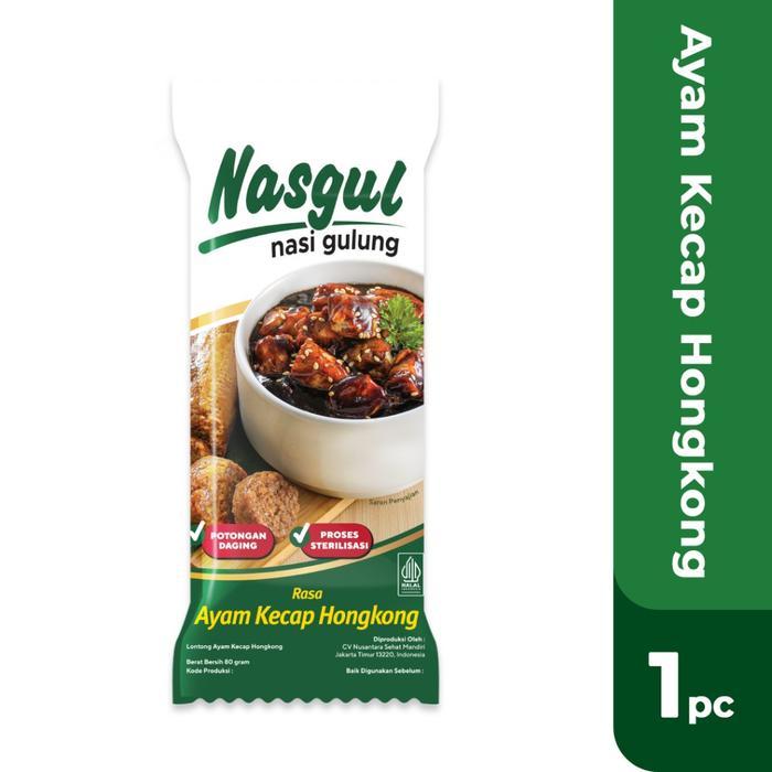 Manita NASGUL ( Nasi Gulung ) All Varian Rasa 80gr rendang jumeokbap beef bulgogi Nasi Gulung Siap Makan Siap Santap praktis camping hiking
