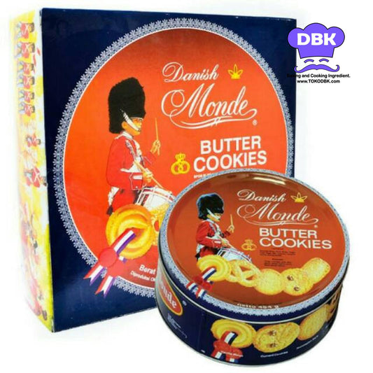 Monde butter cookies 908gr 454gr monde biskuit kaleng cookie danish