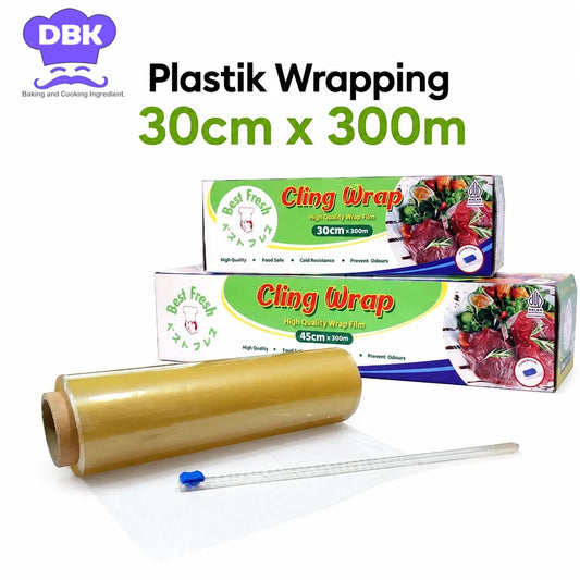 Plastik Wrapping Dengan Kotak 30x300m Serbaguna Untuk berbagai Packing