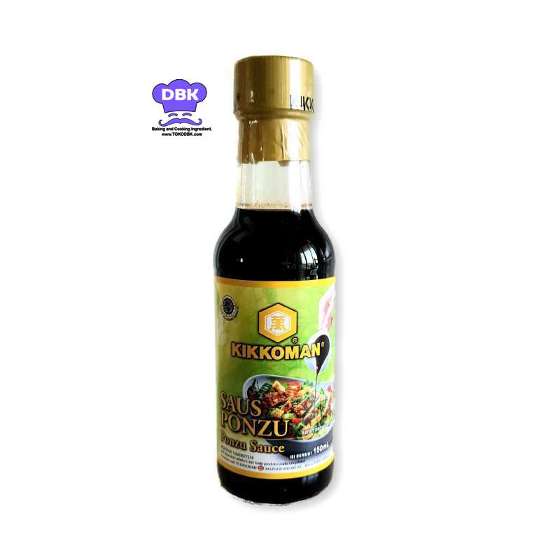 Kikkoman Ponzu sauce 150ml halal saus celup khas jepang asin asam dan gurih