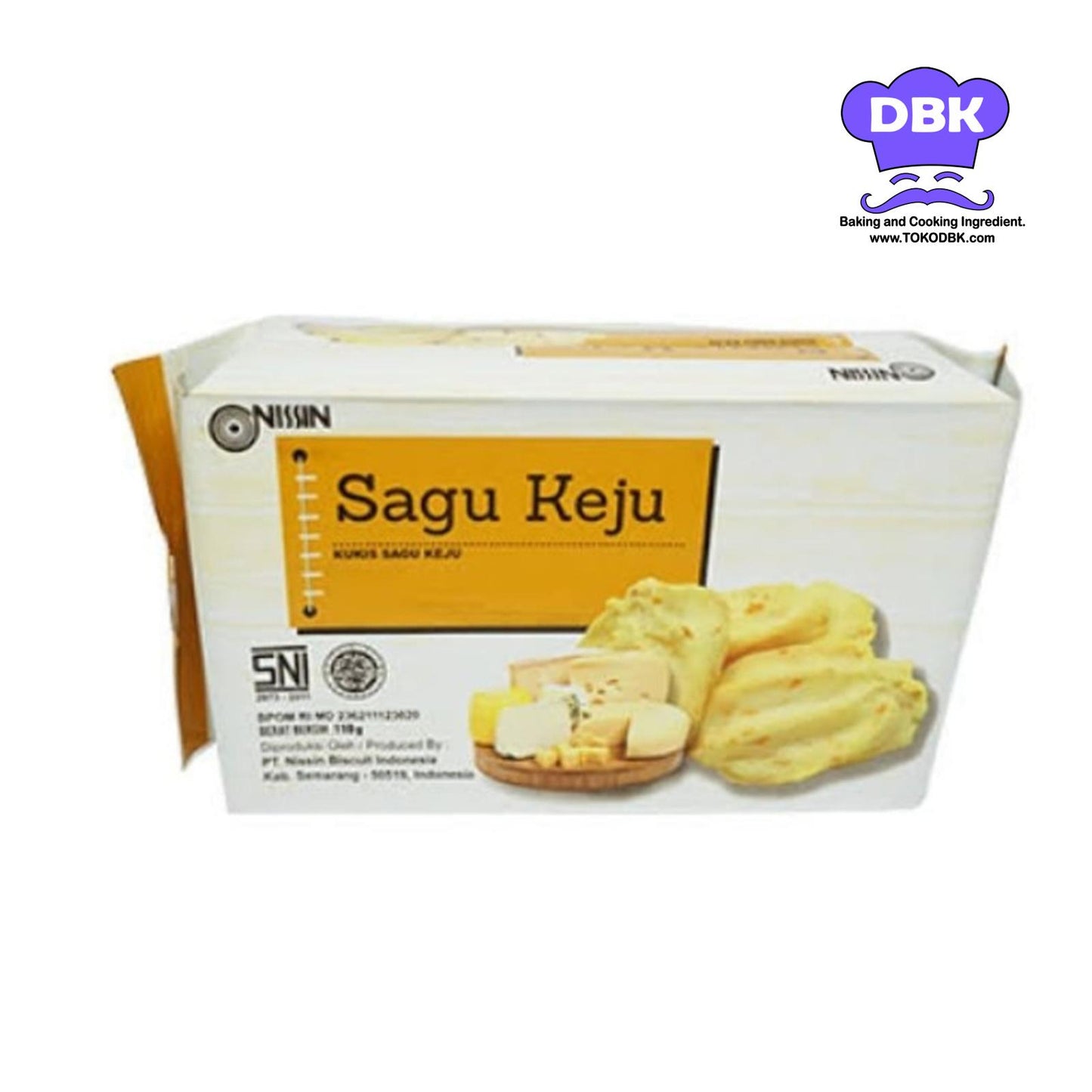 Nissin Sagu keju 110gr kue sago kukis cheese cookie