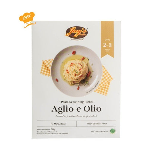 Jay's Kitchen Aglio E Olio Pasta Seasoning Blend 30gr db