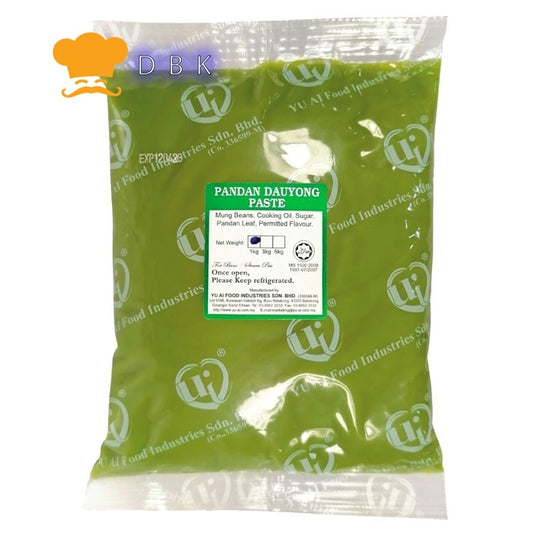 Yuai Yu Ai Kacang ijo Pandan Mung Bean Paste filling mooncake