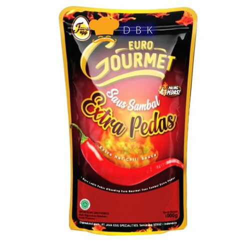Saus Sambal EXTRA PEDAS Euro Gourmet 1kg