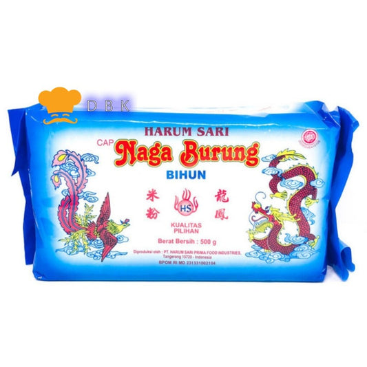 Bihun Beras Naga Burung Harum Sari 500g / Rice Vermicelli