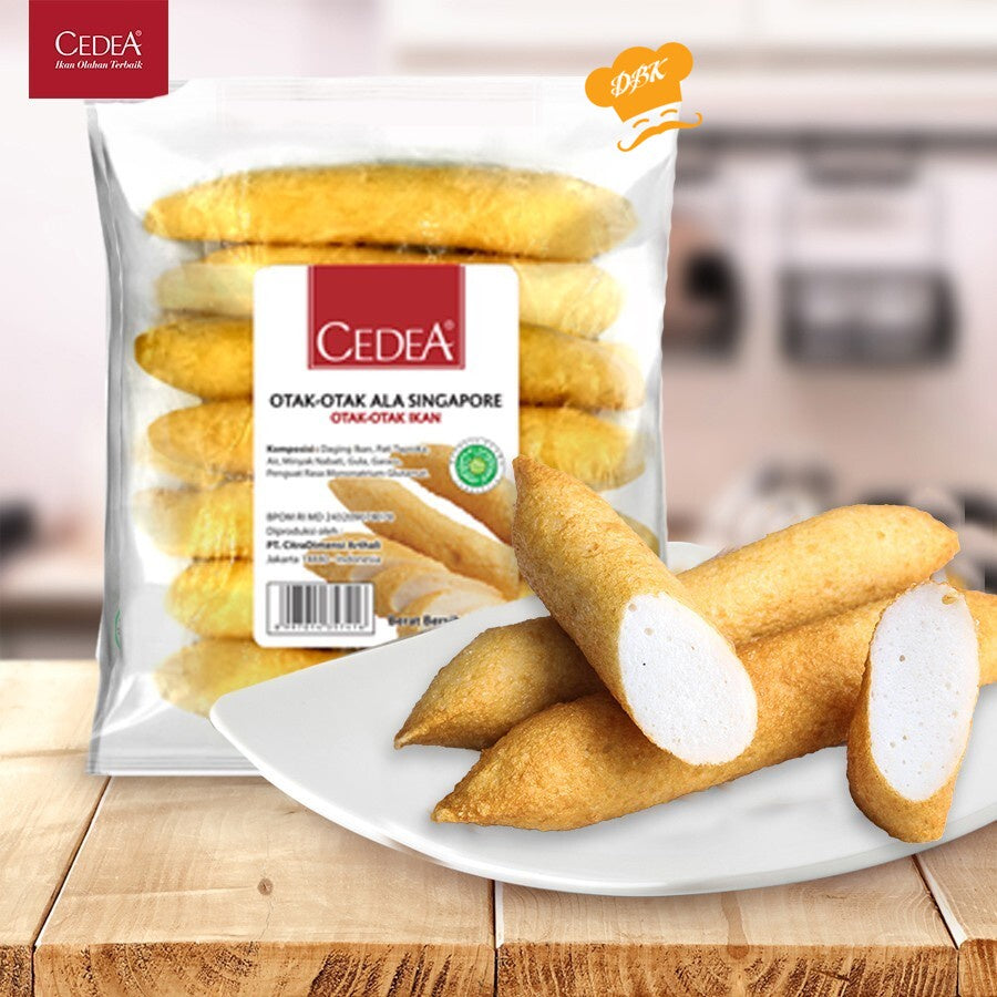 OTAK-OTAK SINGAPORE CEDEA 500GR ISI 5 HALAL