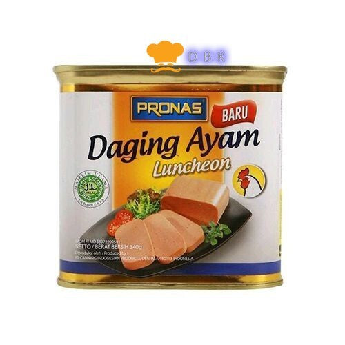 PRONAS LUNCHEON ayam sapi 340gr chicken beef sausage bukan kornet