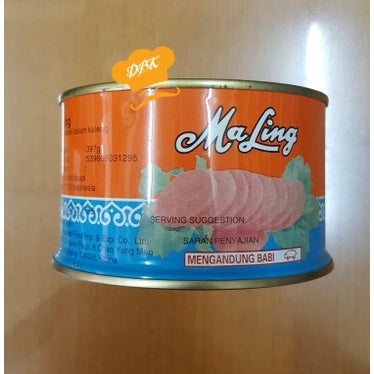 ham maling daging babi 397gr & 170gr (tidak halal) pork meat