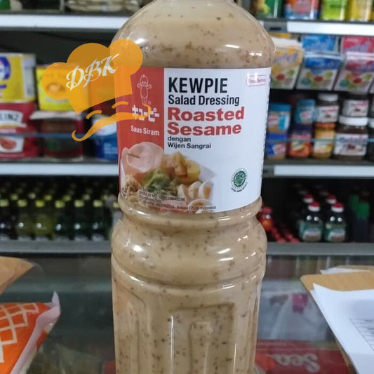 kewpie roasted sesame salad dressing 1lt saus wijen sangraibumbu salad